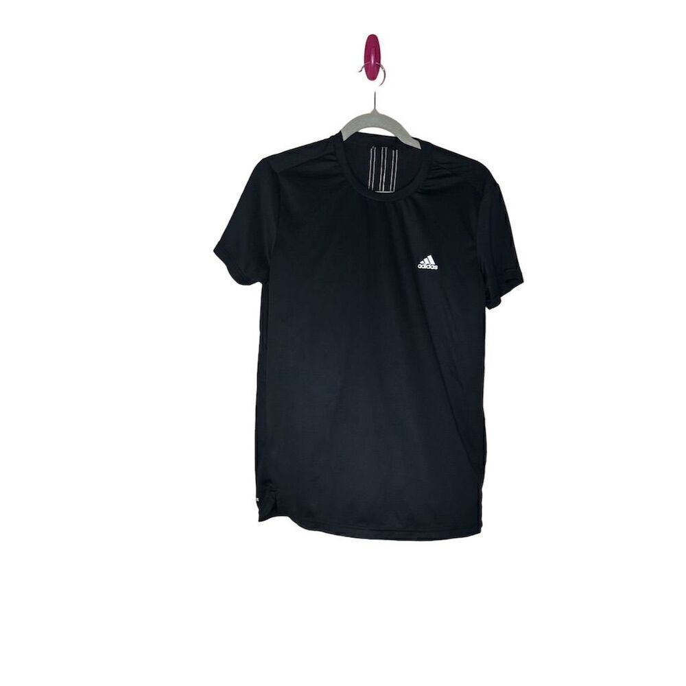 adidas Men's Black Short Sleeve Crew Neck T-Shirt Size M